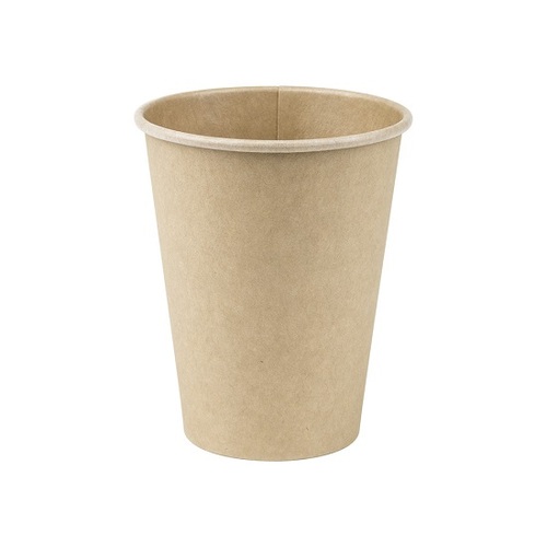 Eco+ Regular Compostable Coffee Cup Brown Raw 365ml (Box of 1000) - 30-ECSW12N