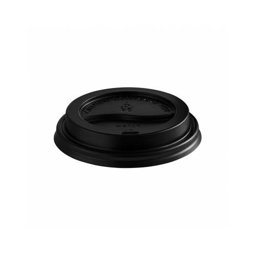 8oz Surefit Coffee Cup Lid Black (Box of 1,000) - 30-M08SFB
