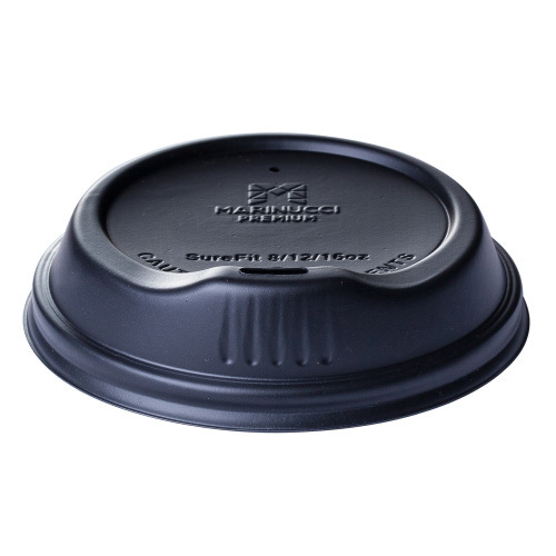  SureFit Large Coffee Cup Lid Black - 365/475ml (Box of 1000) - 30-MP12-16SFB