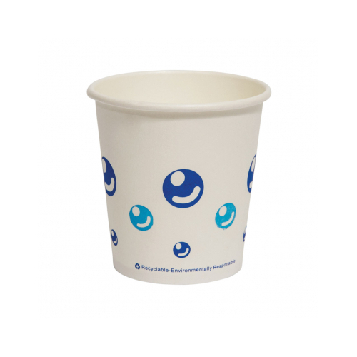 6oz/180mL Small Paper Cold Water Cup (Box of 1,000) - 30-PWC06