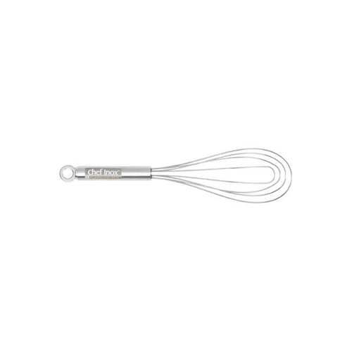 Chef Inox  Flat Whisk 18/10 250mm Sealed - 30091_TK