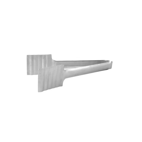 Pastry Tong - Crinkled / Plain 240mm - 18/8 Stainless Steel, One Piece Satin Finished (Box of 12) - 30091_TN