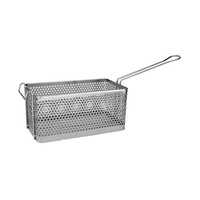 Rectangular Fry Basket 375x135x150mm Chrome Plated  - 30644