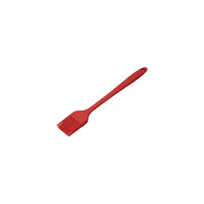 Chef Inox Heat Resistant Non-stick Pastry Brush Silicone 200mm Red - 31362