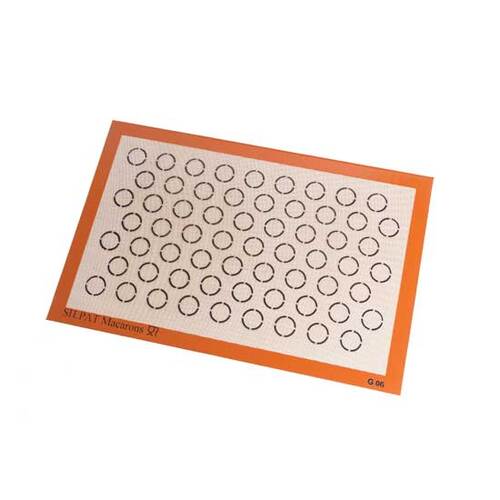 Demarle Exopat Macarons 60x40cm 35mm 63 Stencils - 321008