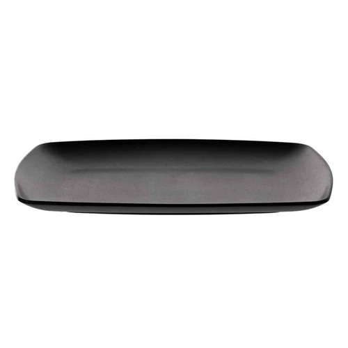 Coucou Melamine Melamine Plate 38x29x3cm - Matte Black - 32PL37BK