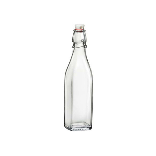Bormioli Rocco Swing Bottle 0.5Lt White Top (Box of 12) - 330-099