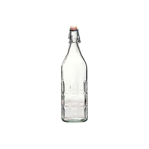 Bormioli Rocco Moresca Bottle 1.0Lt White Top - 330-105