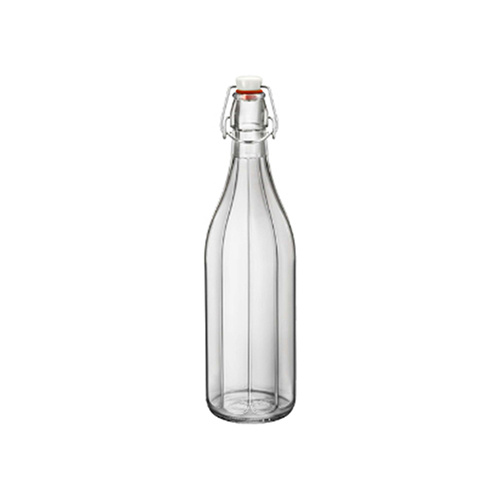 Bormioli Rocco Oxford Bottle 1.0Lt with Top Clear - 330-150