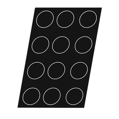 Demarle 12 Tarte Tatin 100x35mm - 336049