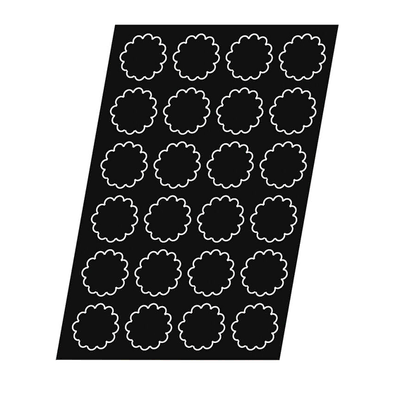 Demarle 24 Fluted Brioche 78x30mm - 336063