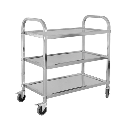 Serving Trolley - Stainless Steel Large - Serving Trolley - 950x500x950mm - 338754