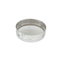 Sieve - Fine Mesh 400mm 18/8 Stainless Steel, Rim And Mesh  - 34316