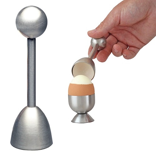 Appetito Stainless Steel Egg Topper - 3451