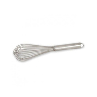 Piano Whisk 12-Wire Sealed Handle 400mm 18/8 Stainless Steel  - 34816