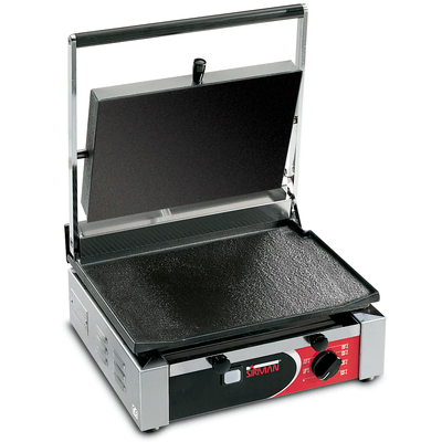 Sirman Cort 34A2401102SI L-L Panini Grill with Timer (Smooth Top / Smooth Bottom) - 34A2401002SI