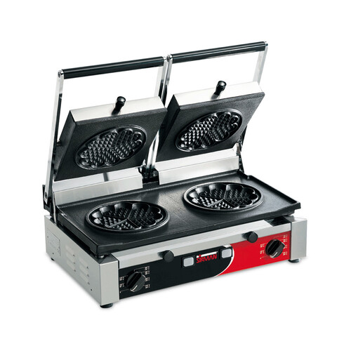 Sirman PD Wafer Twin Grill With Timer - 34A3991102SI