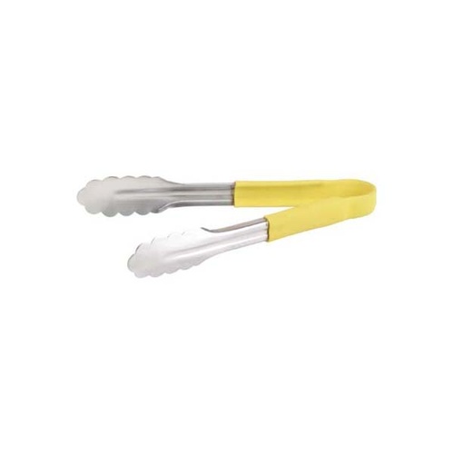 Chef Inox Tong - Utility Stainless Steel 230mm Yellow - 36075