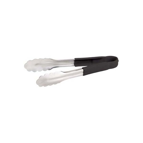 Chef Inox Tong - Utility Stainless Steel 300mm Black - 36086