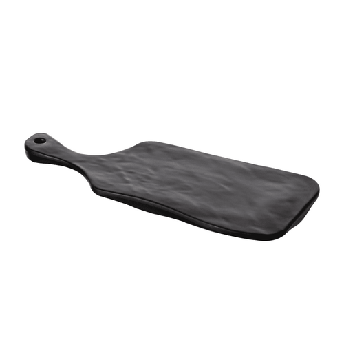 Coucou Melamine Irregular Board with Handle 39cm - Black - 37BD39BK