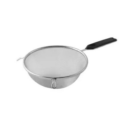 Medium Mesh Strainer 200x360mm Stainless Steel Plastic Handle - 38220