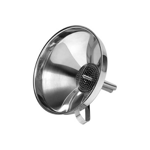 Chef Inox Funnel - 18/10 105mm with Strainer - 39350