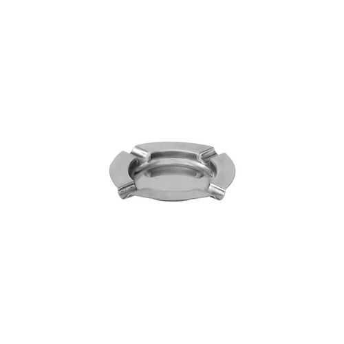 Round Ashtray 125mm Stainless Steel - 40050