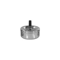 Wind Proof Ashtray 110mm Stainless Steel - 40065