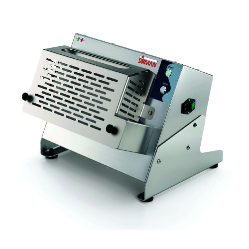 Sirman P-ROLL 320/1 PLUS P-Roll PLUS Professional Line 320mm Single Pass Parallel Dough Roller With Foot Pedal - 40073212