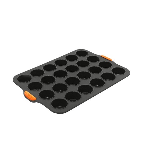 Bakemaster Reinforced Silicone 24 Mini Muffin Tray 355x245mm - 40129_sh