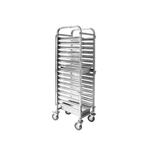 KK 2 in 1 Trolley (1/1 Gastronorme Pan/ Baking Tray) 18 Tiers - 470x620x1800mm  - 404091