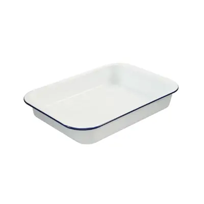 Bakemaster Enamel Bake Roast Pan 350x240x50mm - 40431