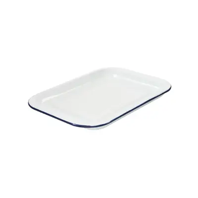Bakemaster Enamel Oven Tray 350x240x25mm - 40436_SH
