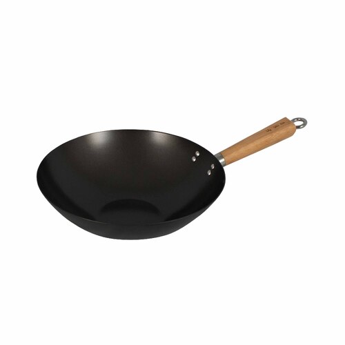 Avanti Non Stick Wok With Bamboo Handle 300mm - 40572