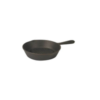 Round Skillet - Ribbed 200mm Cast Iron  - 41078