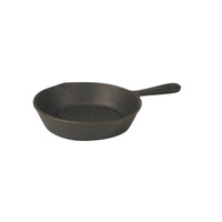 Round Skillet - Ribbed 265mm Cast Iron  - 41080