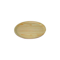 Birch Round Wood Tray 330mm (Box of 12) - 41333-B
