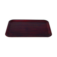 Rectangular Mahongany Wood Tray 550x400mm (Box of 6) - 41355