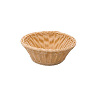 Round Bread Basket 260x90mm Heavy Duty Polypropylene (Box of 12) - 41710