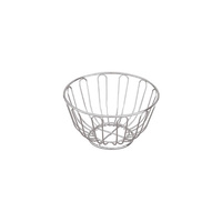 Round Bread Basket 200x115mm Chrome Plated - 41820