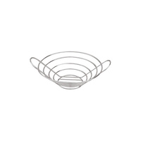 Round Multi - Purpose Basket 245x80mm Chrome Plated - 41831