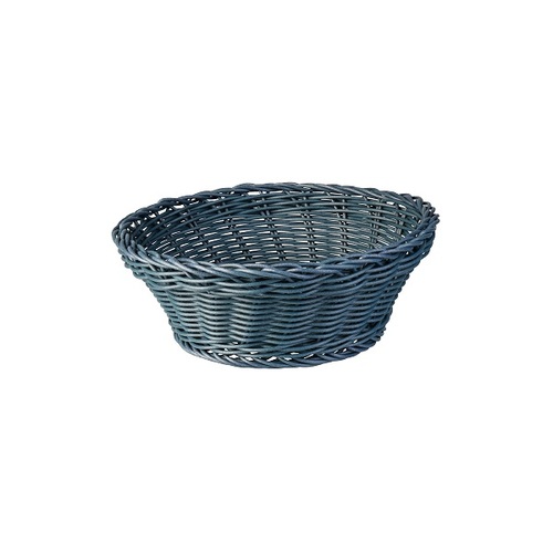 Round Display Basket 205mm x 70mm - Grey - 41880-GY