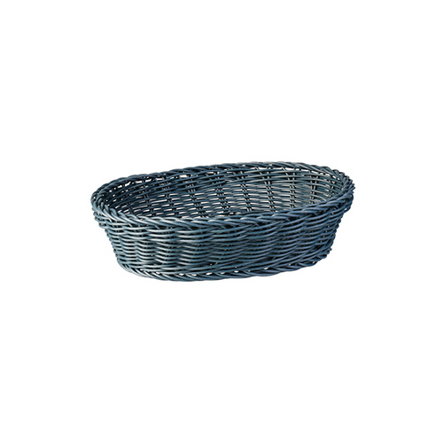 Oval Display Basket, Dark Turquoise , 240 x 180mm - 41881-GY