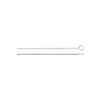 Skewers Flat 300mm Stainless Steel (Pack of 12)  - 42092
