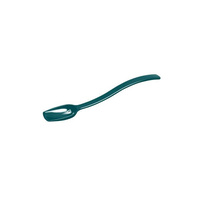 Salad Spoon - Perforated 260mm Green - Polycarbonate (Box of 12) - 43031-GN
