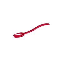 Salad Spoon - Perforate 260mm Red - Polycarbonate (Box of 12) - 43031-R
