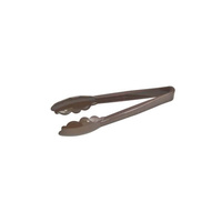 Utility Tong 240mm Brown - Polycarbonate (Box of 12) - 43060-BN