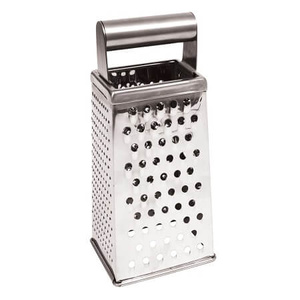 Appetito Stainless Steel 4 Sided Deluxe Grater - 4415
