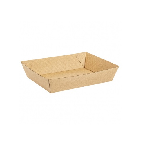 Eco+ Kraft Tray 3 - (Box of 240) - 45-ECKT3