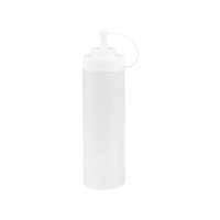 Squeeze Bottle - Wide Mouth With Cap 720ml Clear  - 45124-CL